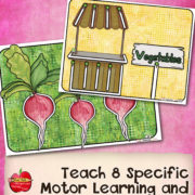 Pre-Handwriting Fruits Vegetables