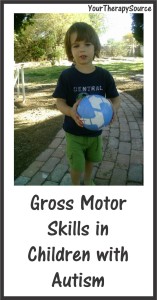 gross motor skills in children with autism