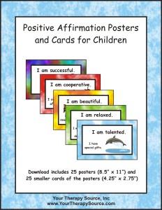 positive affirmation posters and cardshttps://www.yourtherapysource.com/positiveaffirmation.html 