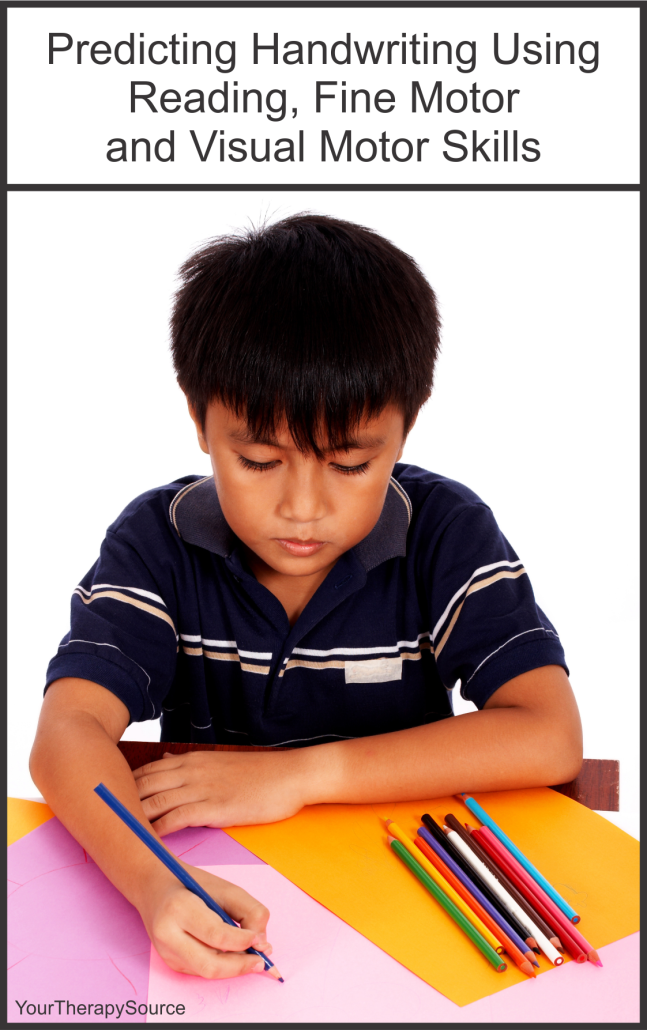 predicting handwriting
