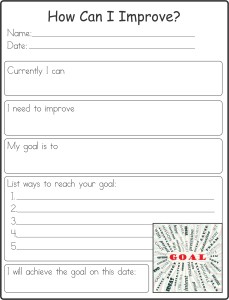 free self improvement worksheet