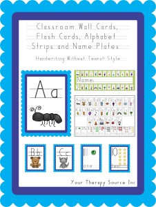 Alphabet Cards Poster and Strip HWT cover