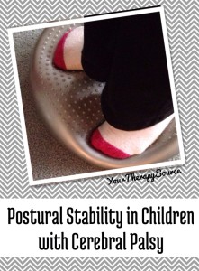 Postural Stability and Cerebral Palsy