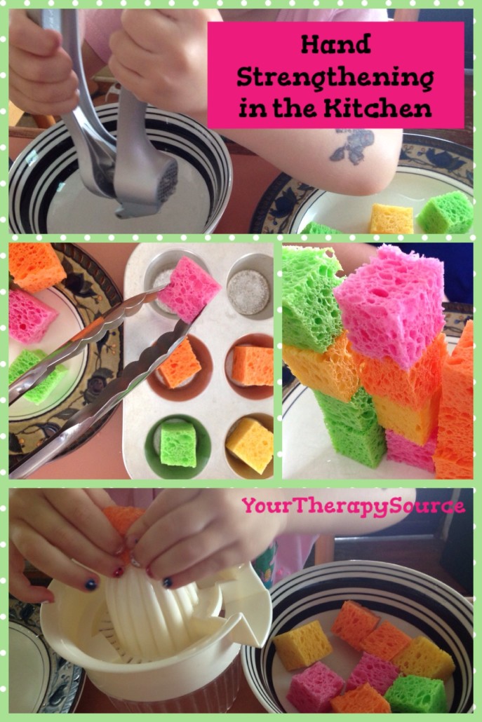 Here are 10+ hand strengthening activities for children using games and everyday activities from Your Therapy Source. Free downloads!