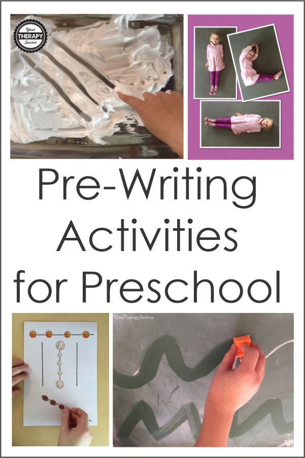 Pre writing activities for preschoolers are necessary to help children to develop the skills needed for legible handwriting and higher level visual perceptual skills.