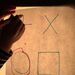 Tracing Shapes and Letters Directly on Projector from www.YourTherapySource.com