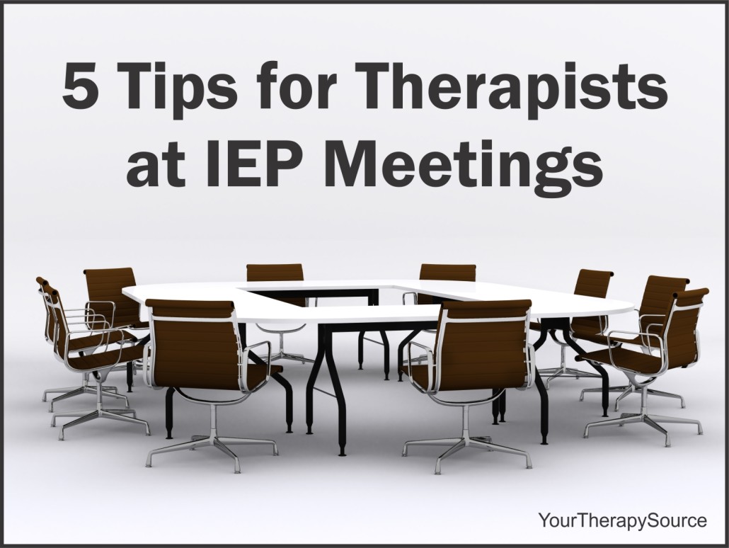 The real key to successful IEP occupational therapy, physical therapy or speech services meetings is proper preparation.