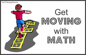 get moving with math from www.YourTherapySource.com