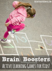 beautiful litlle girl on the hopscotch