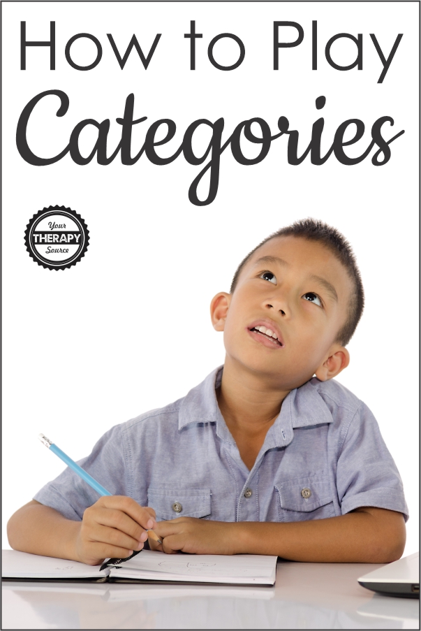 Do you know how to play categories? This is an awesome, classic game that you can play anywhere and with many different variations.