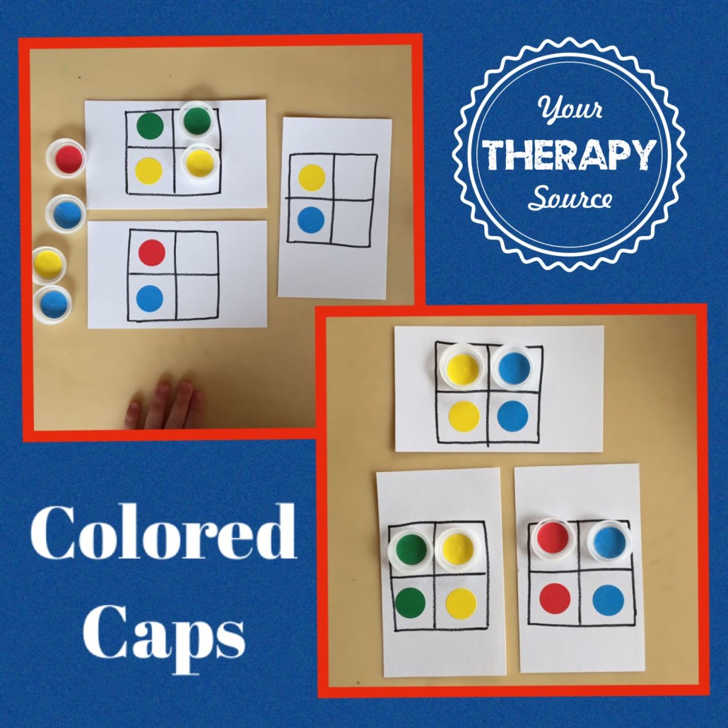 Colored caps