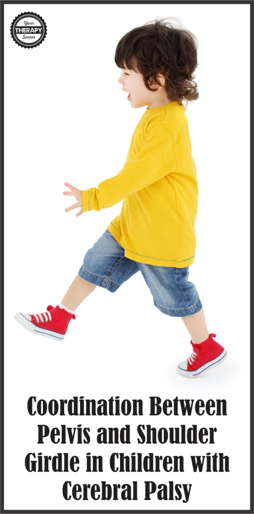 Coordination Between Pelvis and Shoulder Girdle in Children with Cerebral Palsy