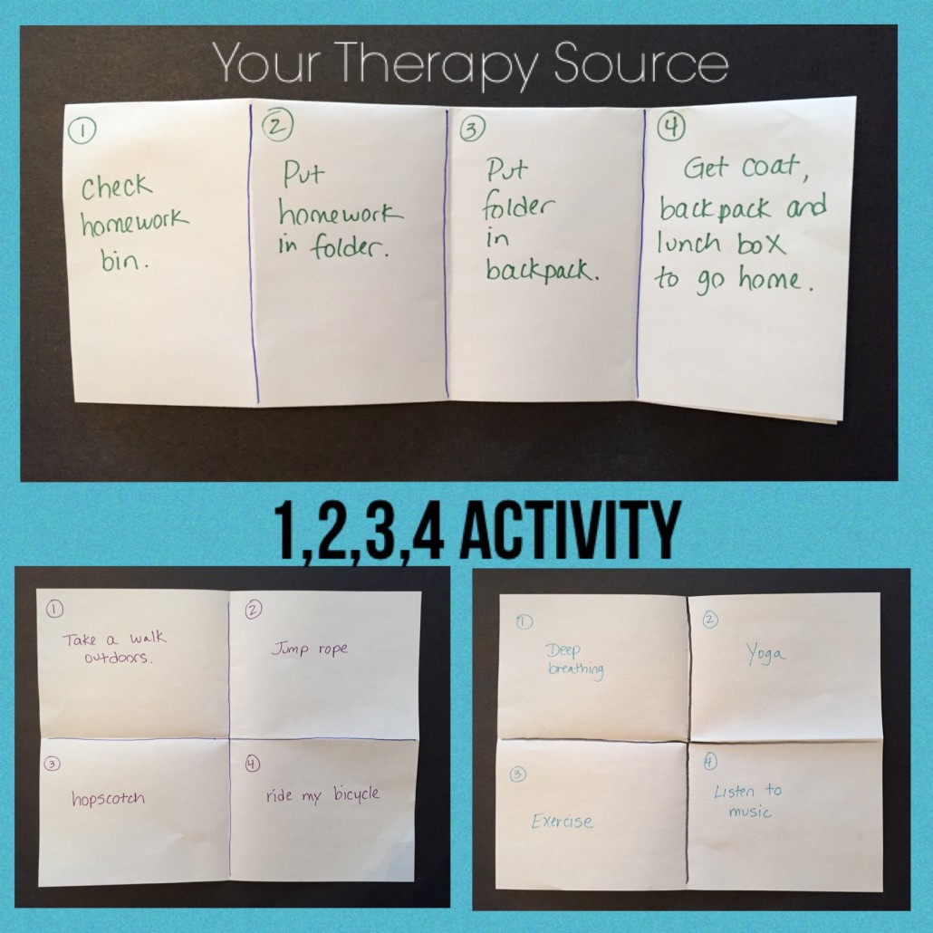 4 steps from Your Therapy Source Inc