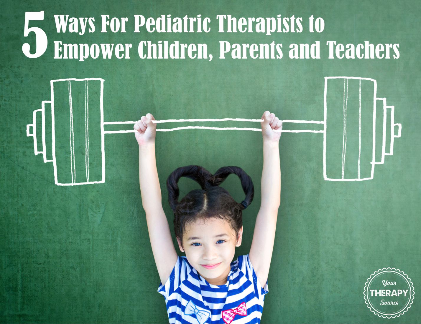 Pediatric therapists can help to empower children, parents and teachers. Encouraging children and families to work on independence is the goal.