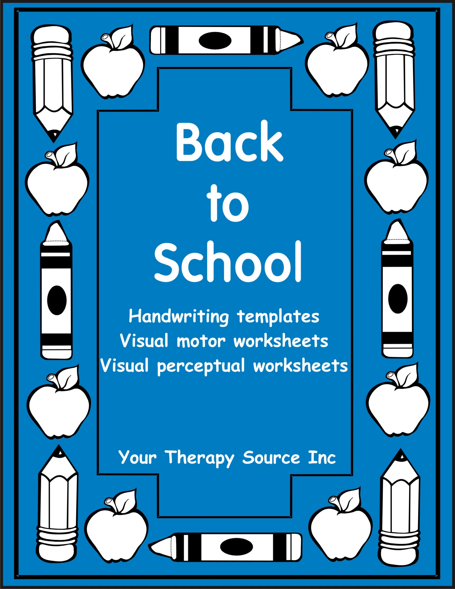 Back to School Handwriting Activities