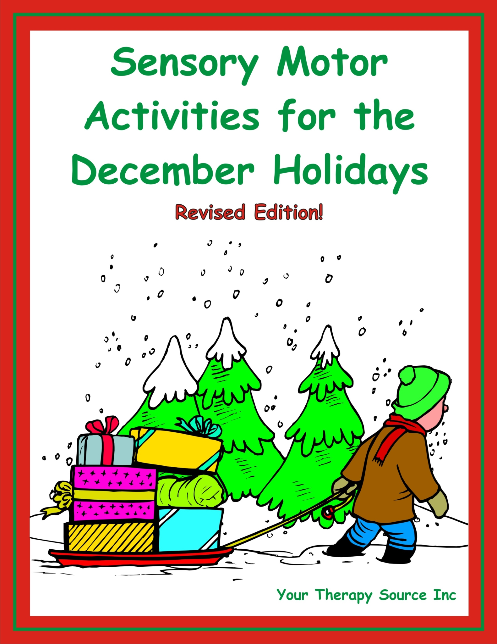 Sensory Motor Activities for the December Holidays