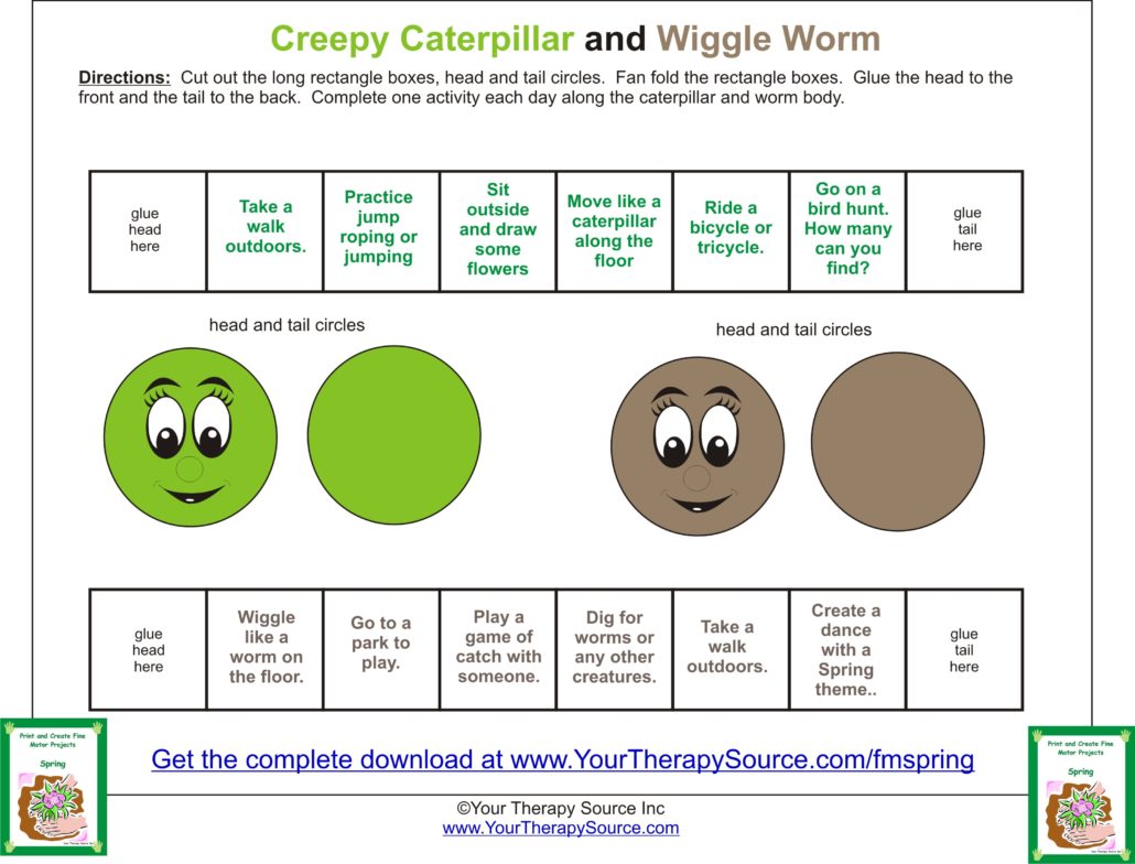 Creepy Caterpillar and Wiggly Worm