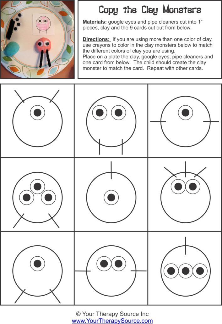 Copy the Clay Monsters