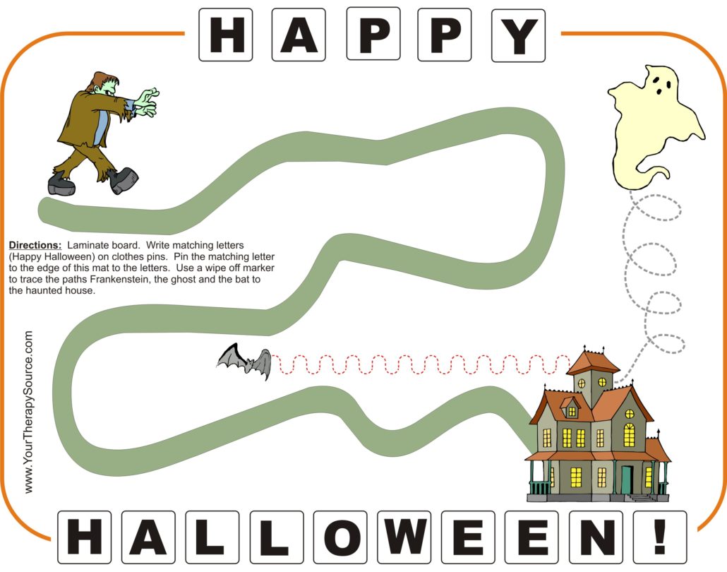 free Halloween mat