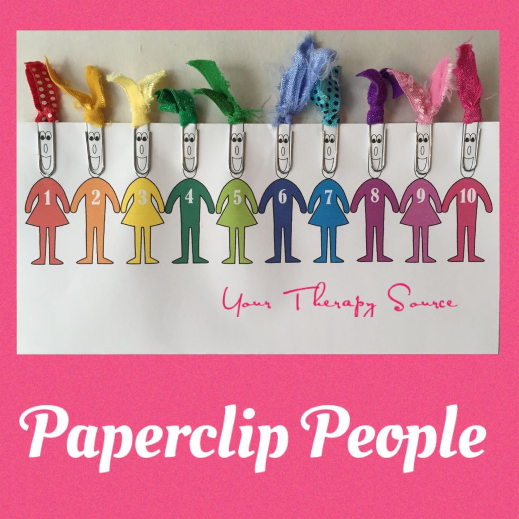 Download Paper Clip People Printable