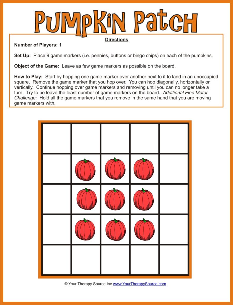 Get free Pumpkin Patch Fine Motor Game Get free Pumpkin Patch Fine Motor Game