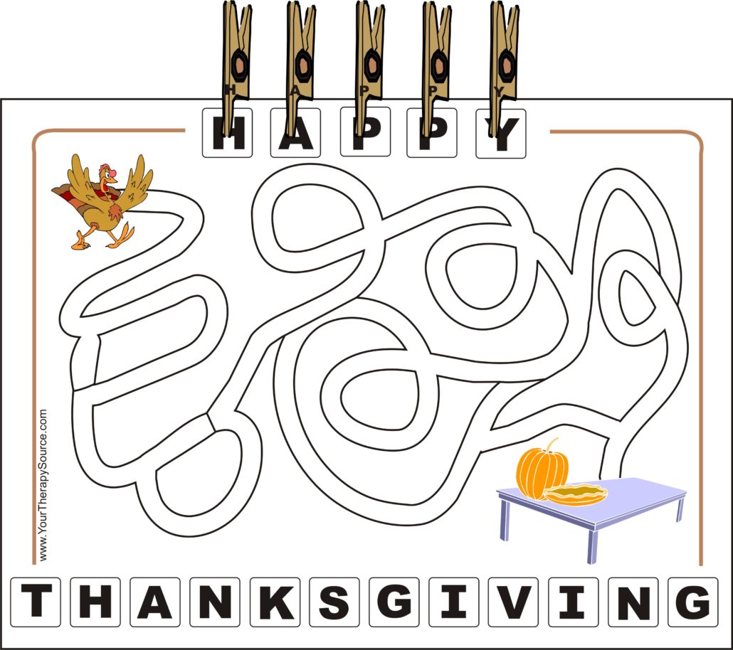 Free Thanksgiving Activity