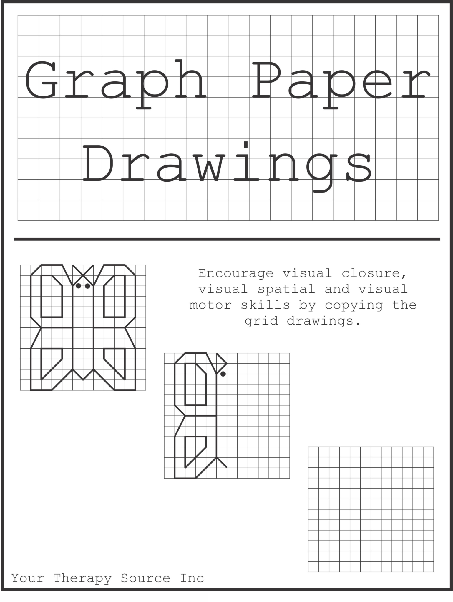 Graph Paper Drawings