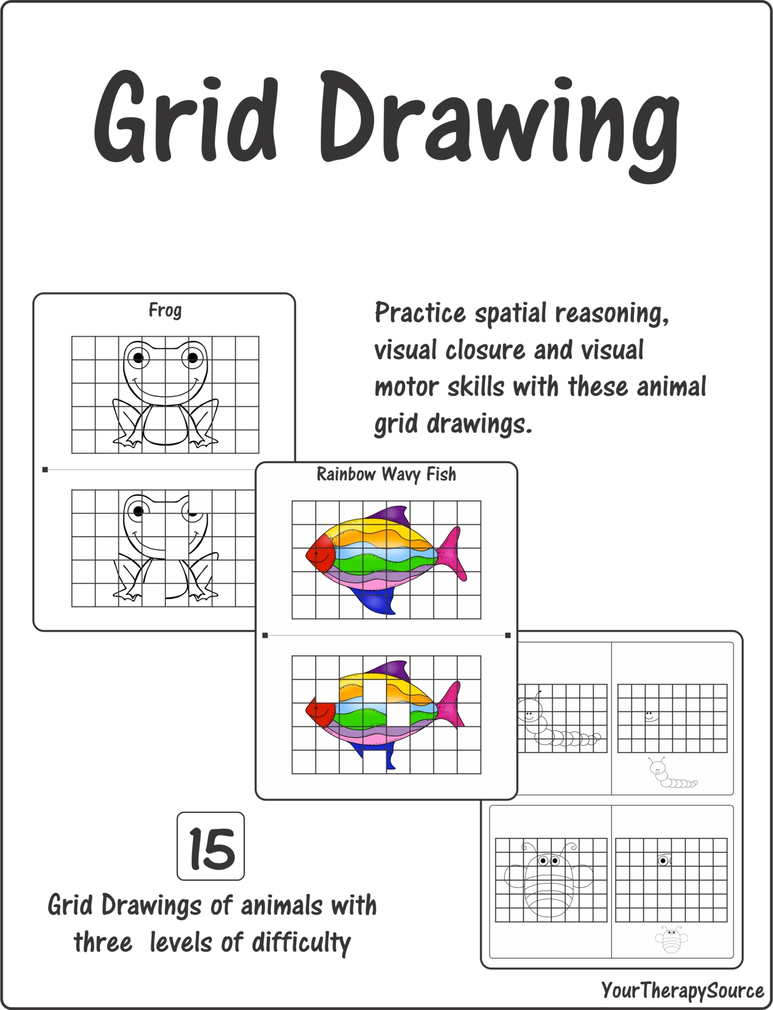 Grid Drawing – Spatial Reasoning