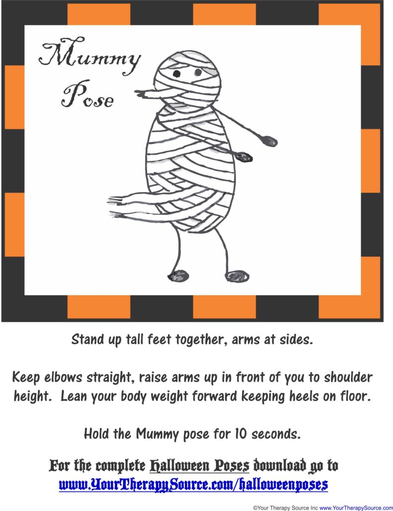Free Mummy Pose