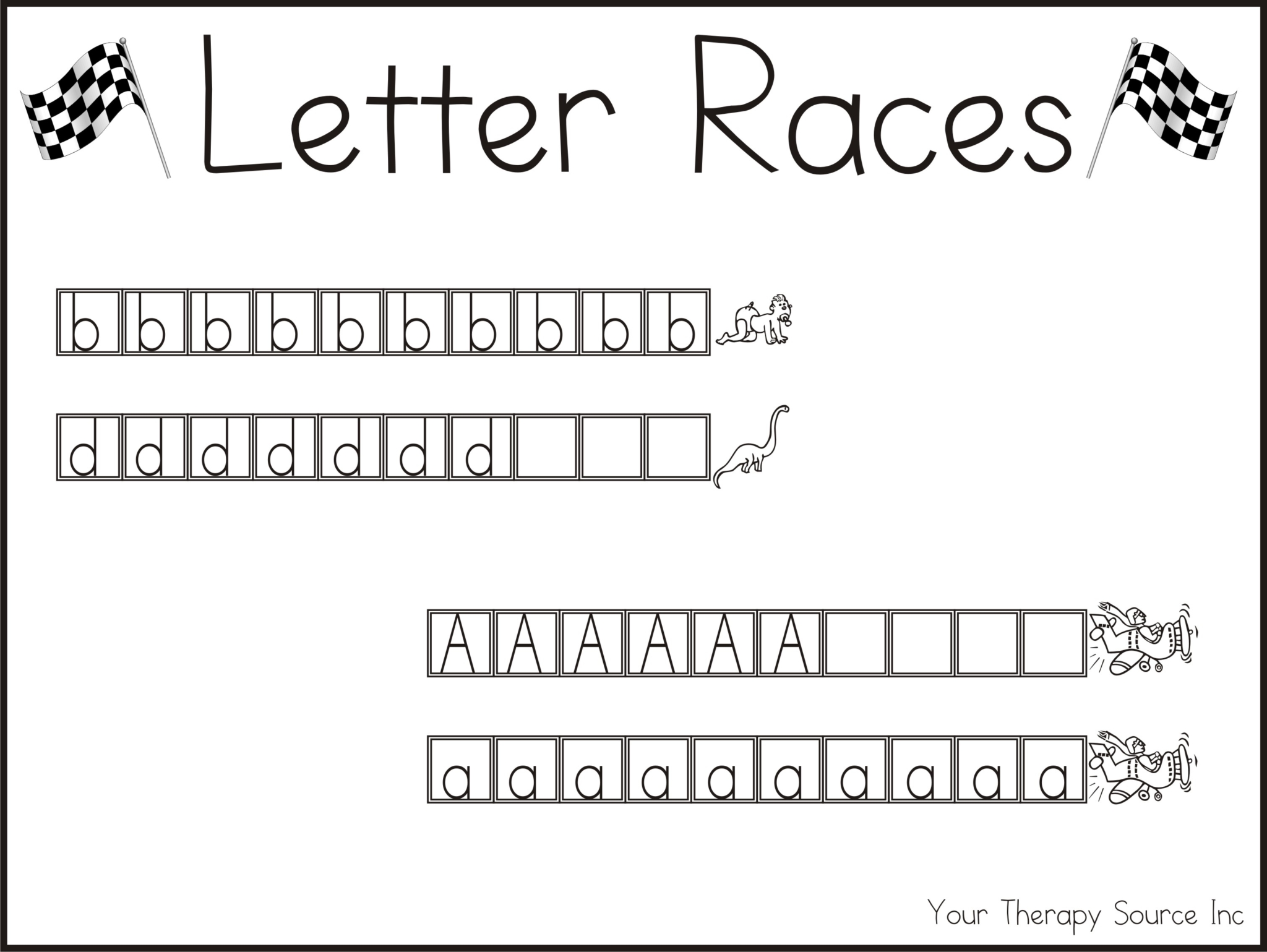 Letter Races