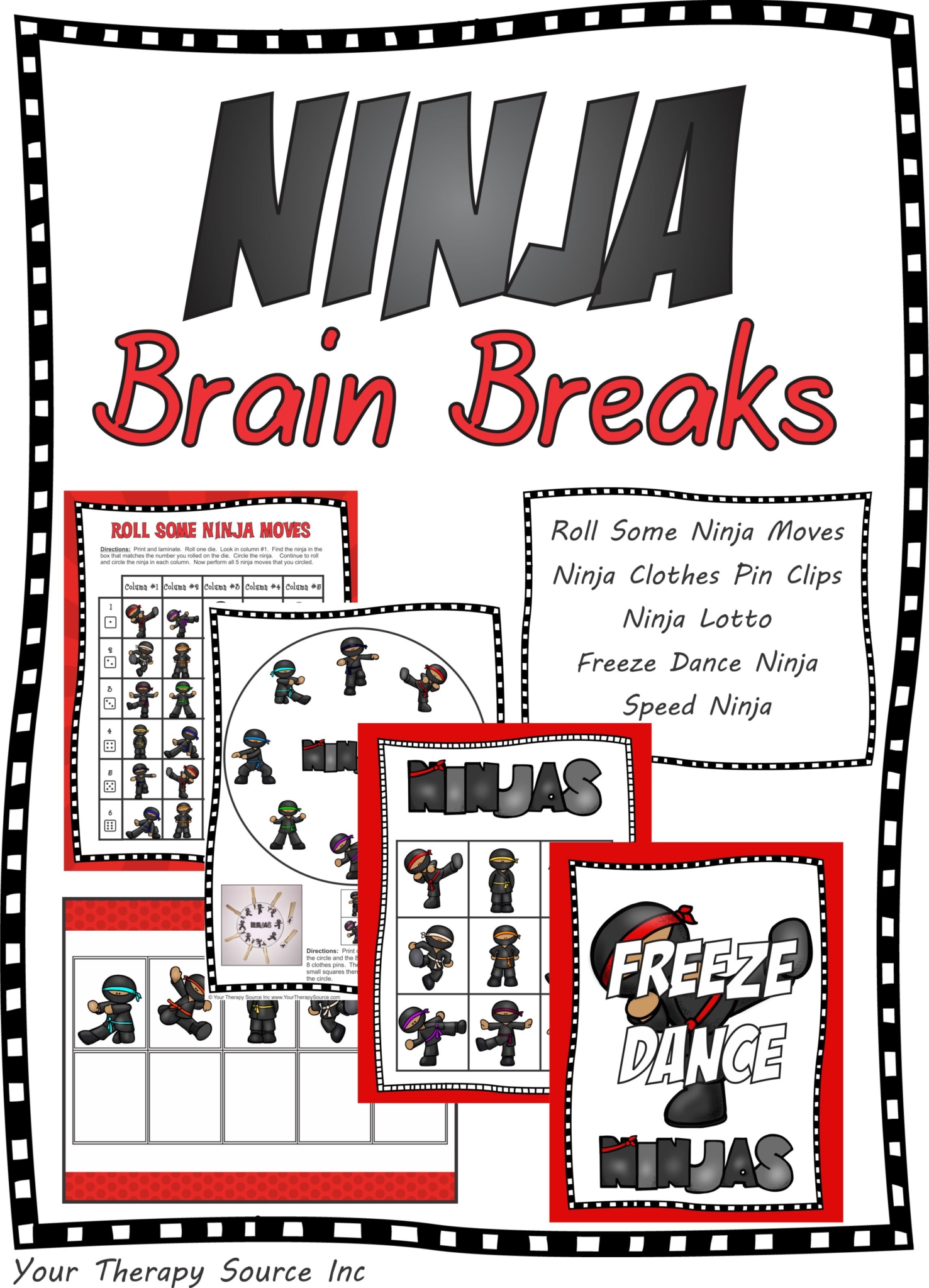 Ninja Brain Breaks