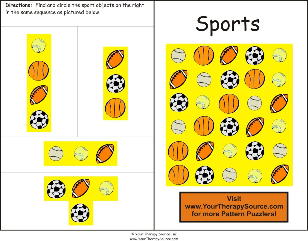Pattern Puzzlers free Sample