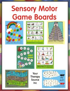 Sensory Motor Game Boards