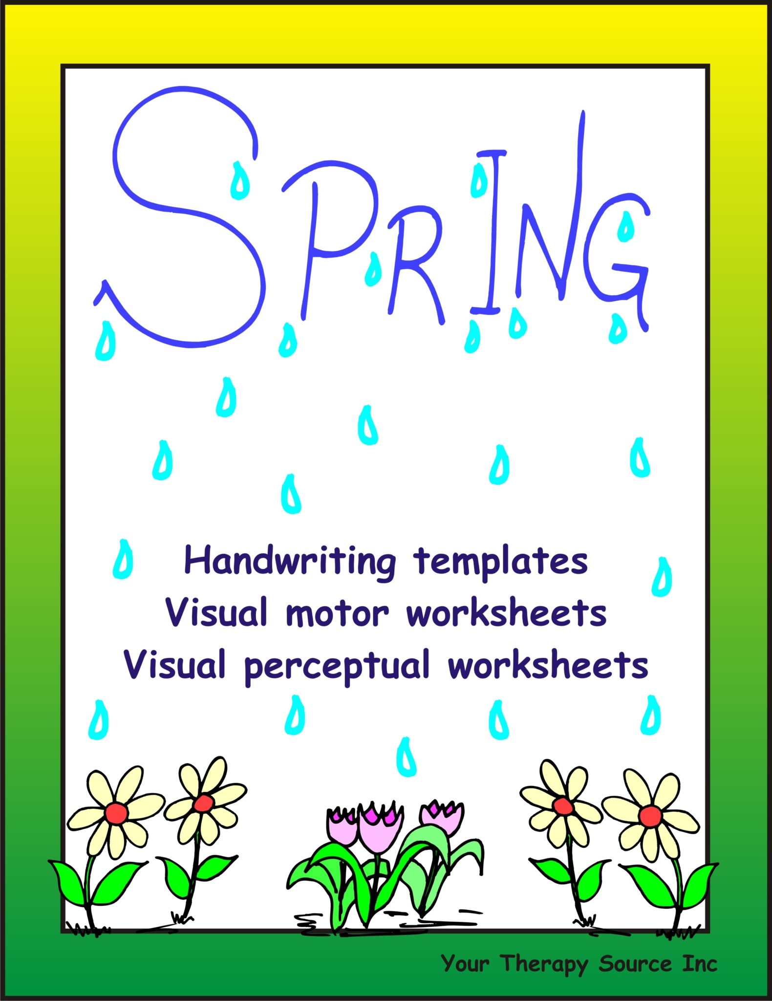 Spring Handwriting Activities