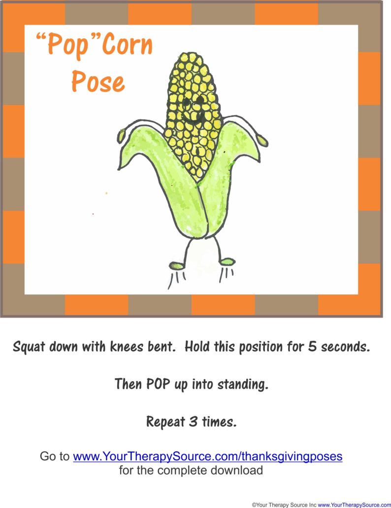 Free "Pop"Corn Pose
