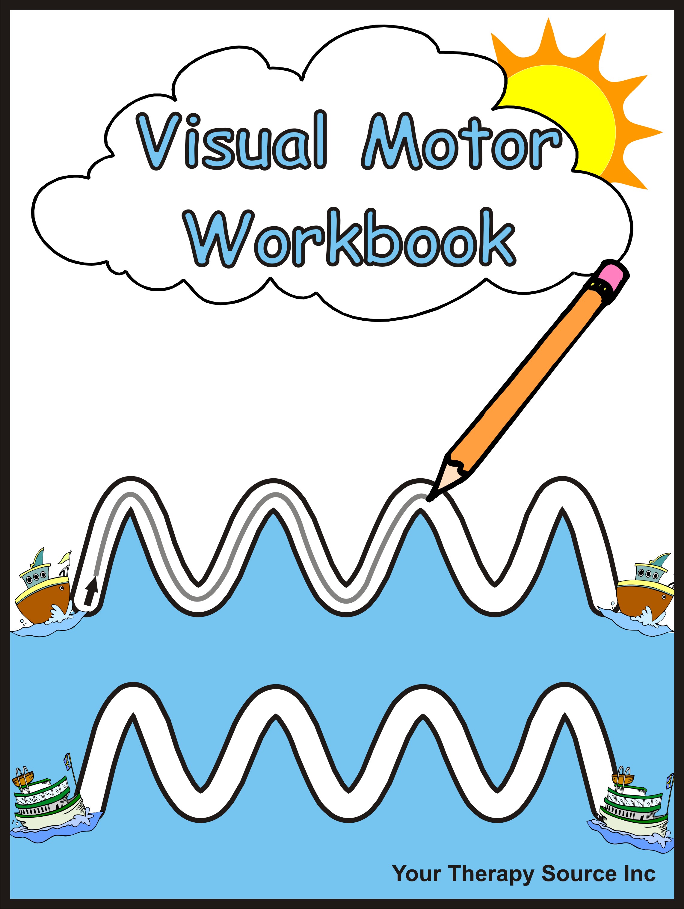 worksheet Visual Motor Worksheets visual motor workbook your therapy source