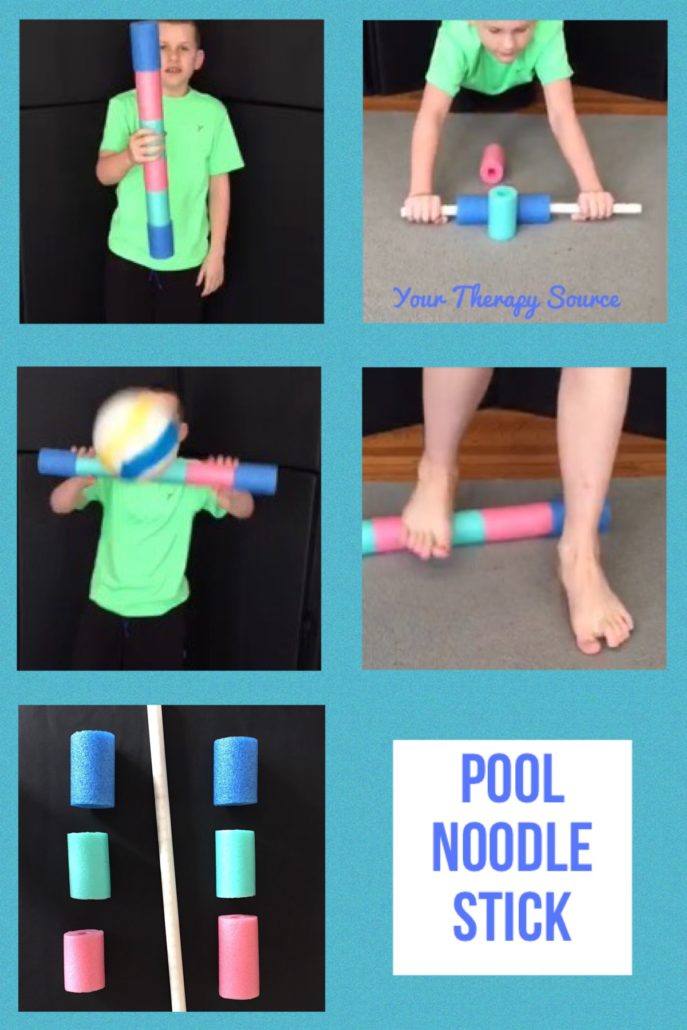 Pool Noodle Stick from YourTherapySource.com