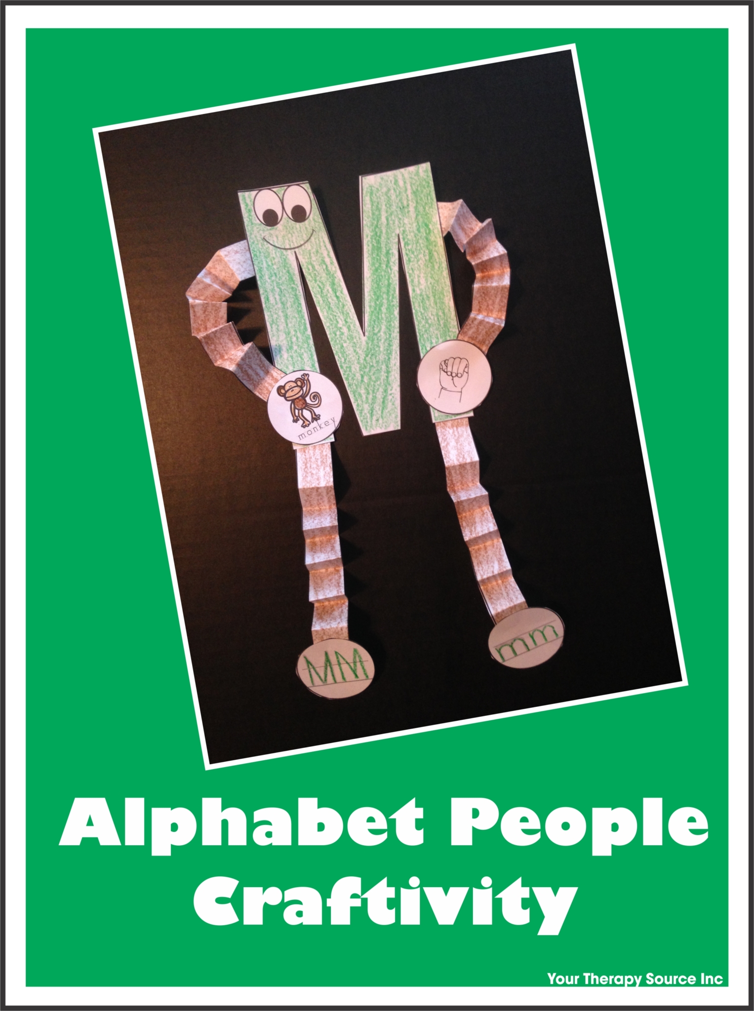 Alphabet People Craftivity