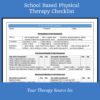 School Based Physical Therapy Checklist