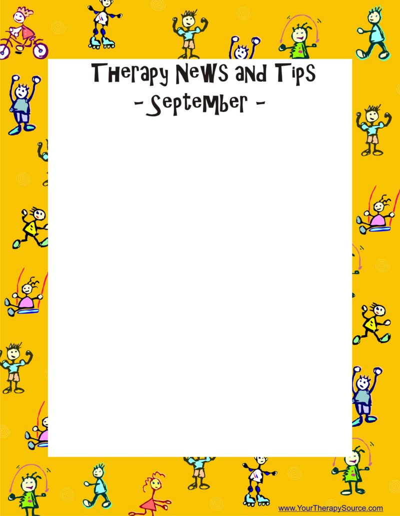 Monthly Newsletter and Tips Templates