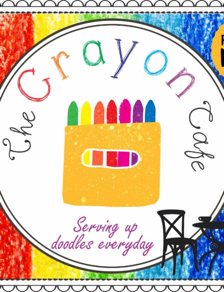 The Crayon Cafe - Fast Food Menu