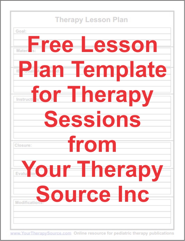 free Planning a Therapy Session