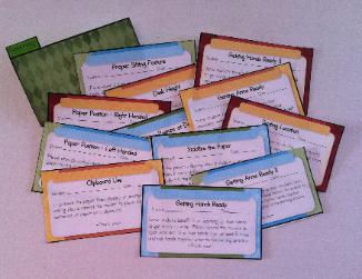 Occupational Therapy Reminders: Handwriting, Organization and Scissor Skills