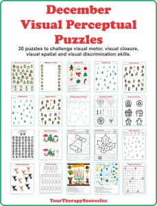 December Visual Perceptual Puzzles