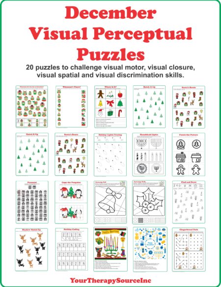 December Visual Perceptual Puzzles