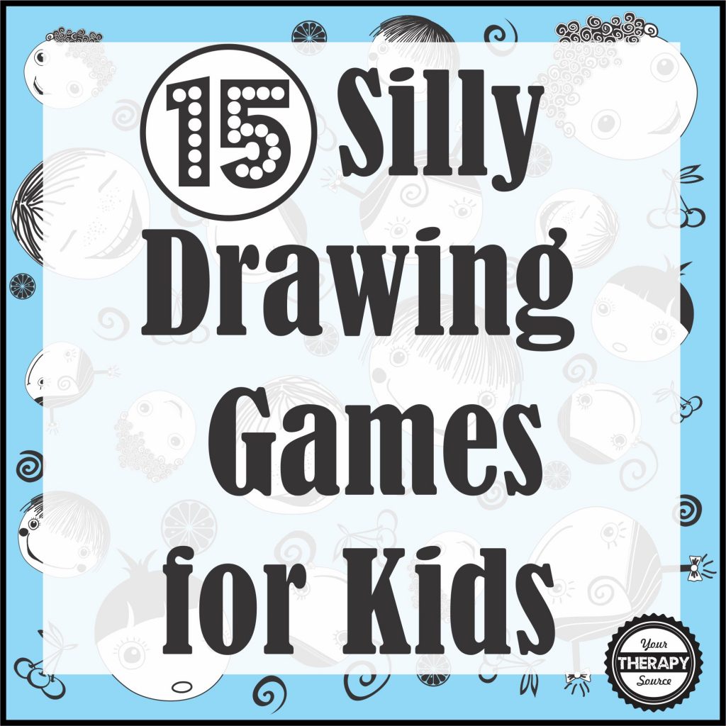 Here are some super simple and silly drawing games for kids and adults to play. All you need is a pencil and paper. Download a few free printables too!