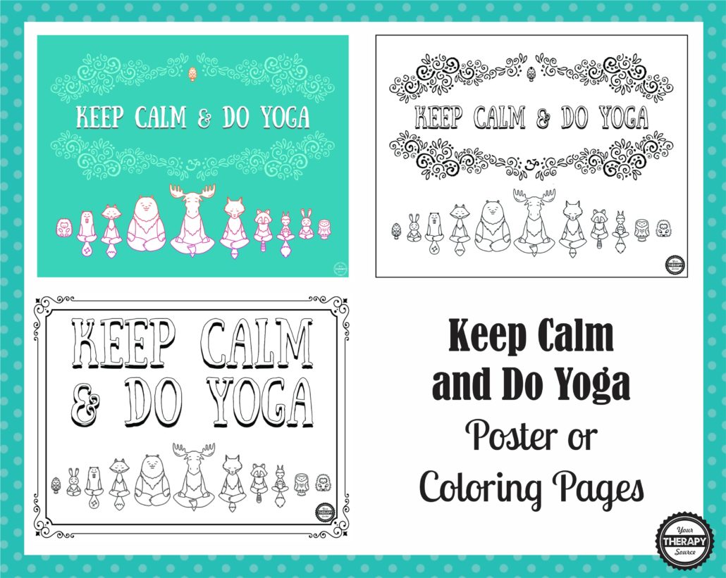 Keep Calm and Do Yoga