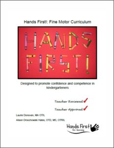 Hands First Fine Motor Curriculum