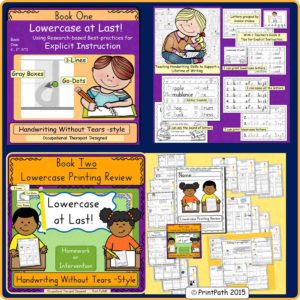 Handwriting Bundle OT SPecial Education YTS