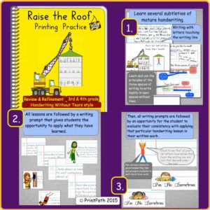 Handwriting Bundle Raise the Roof